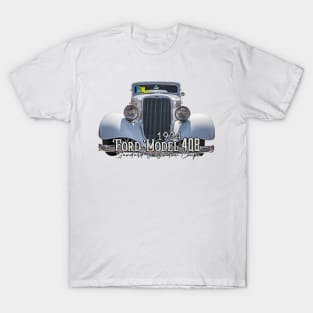 1934 Ford Model 40B Standard 5 Window Coupe T-Shirt